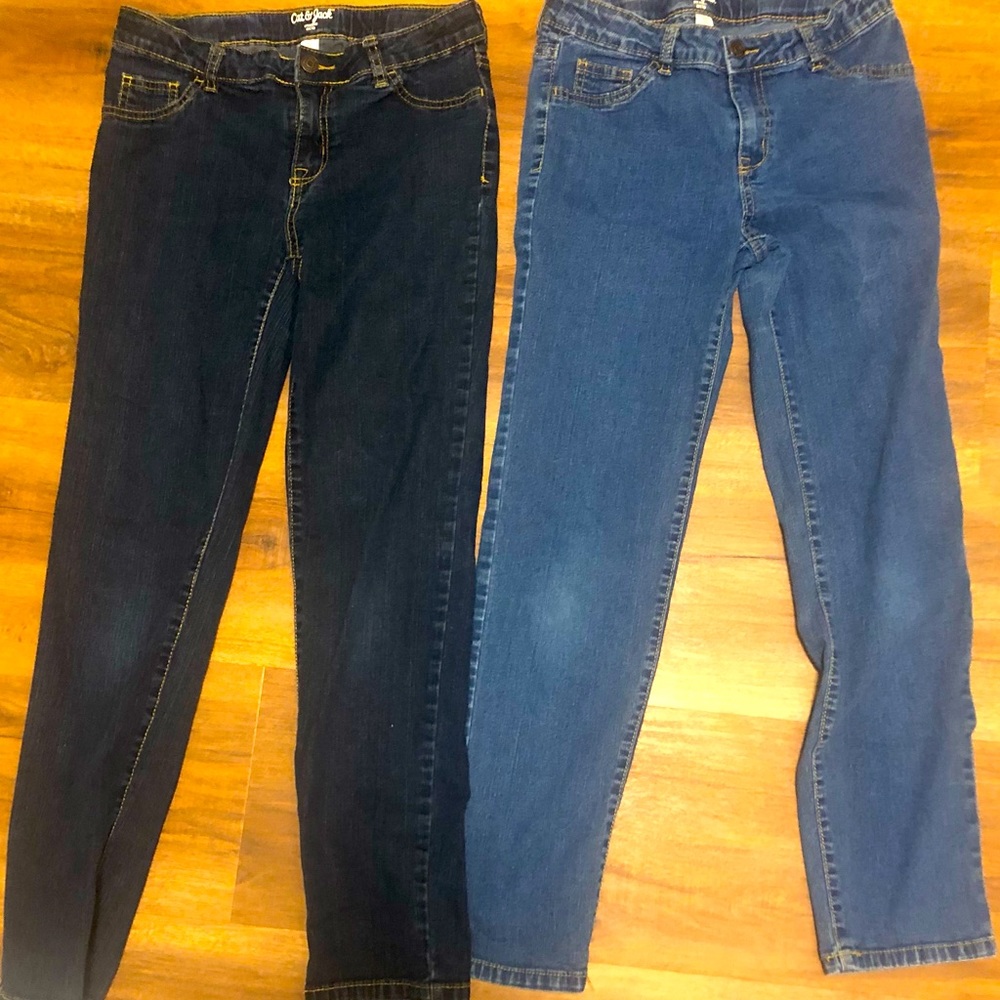 Two Pairs Cat& Jack Straight Leg Jeans